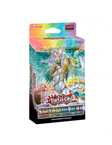 Structure Deck Legend of the Crystal Beasts (1 unidad) Inglés - cartas Yu-Gi-Oh  4012927943274
